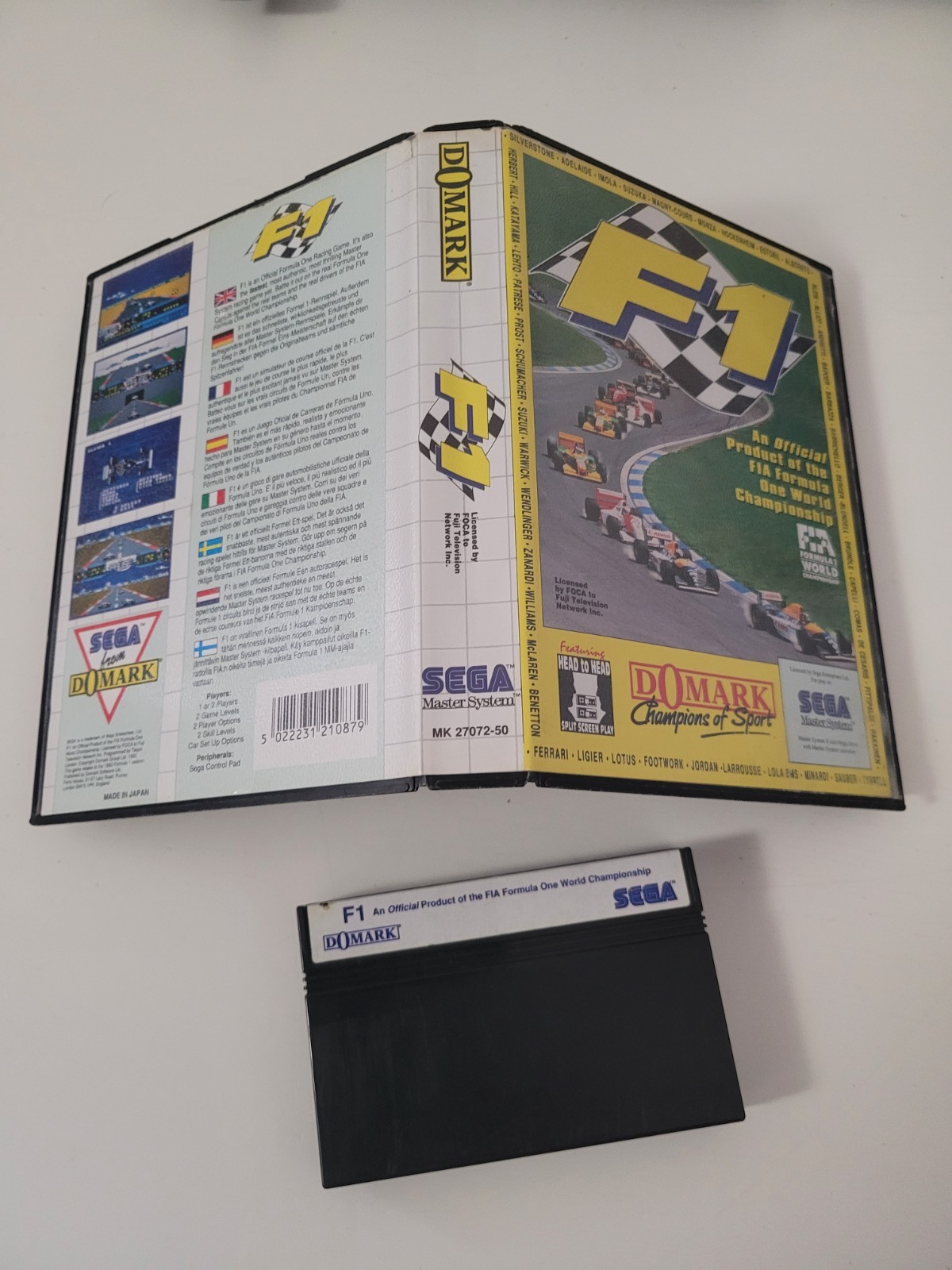 F1  - SEGA Master System - PAL eu - bon état