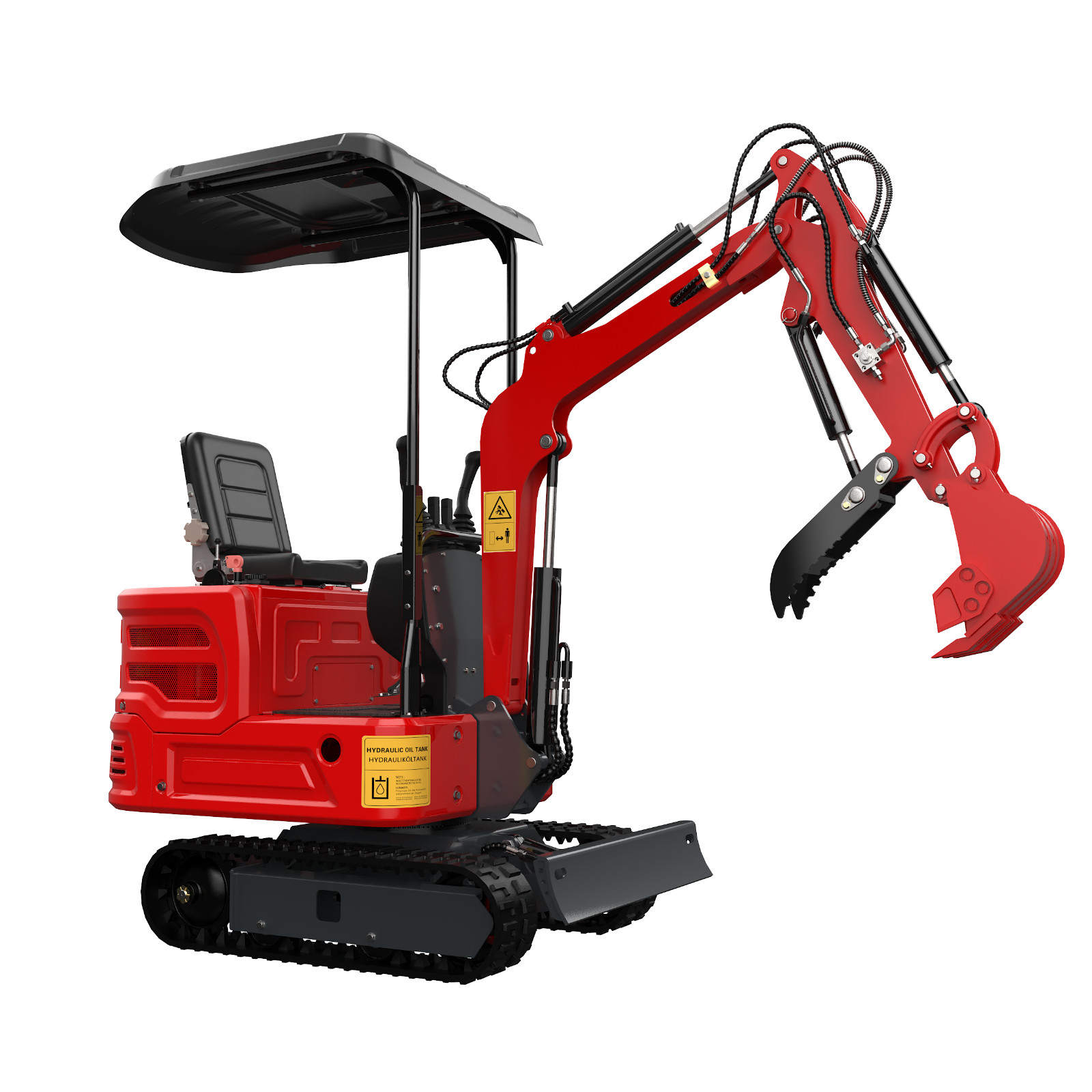 Free Shipping Mini Hydraulic Excavator 1.4 Ton Kubota Diesel Engine For Sale