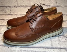 Cole Haan Grand Wingtip Oxford Brown Mens Size 9 M