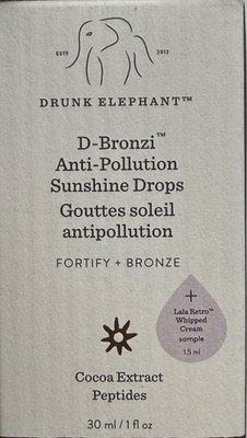 DRUNK ELEPHANT D-Bronzi Drops - 30ml / 1 fl oz - Pollution-Defense Glow Serum