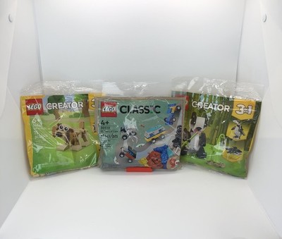 Legoland Treasure Box Lego Creator 3 In 1 Animals 90 Years Of Classic Cars 3 Lot