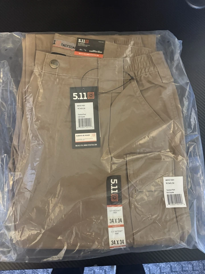 Pantalones tácticos para hombre 5,11 1 par. Descuento para compras múltiples envío gratuito Foto 4 de 4