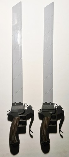 Attack on Titan 30" Sword Blade Set of 2 Official ThinkGeek FUNi Replica Cosplay