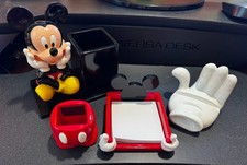Vintage Disney Mickey Mouse Desk Organizer Se...