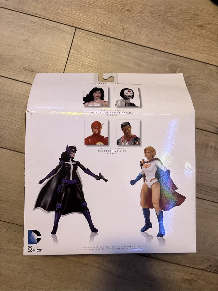 Figura de acción Huntress Power Girl World’s Finest 7" paquete de 2 coleccionables de DC Foto 2 de 2