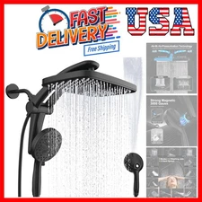 Rain Shower Head with Handheld High Pressure rainfall Shower Heads with Handh...