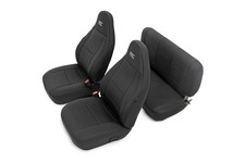 Rough Country Neoprene Seat Covers For 1997-2002 Jeep Wrangler Tj - 91000 Rough Country Neoprene Seat Covers For 1997-2002 Jeep Wrangler Tj - 91000