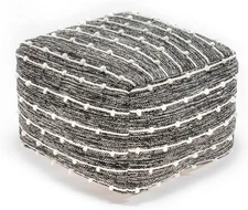 100% Handmade & Handcrafted Comfortable Home Decor Pouf Ottoman