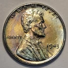 Nicer Low Mintage "business uncirculated++" 1943 P "steel" Lincoln Wheat Cent