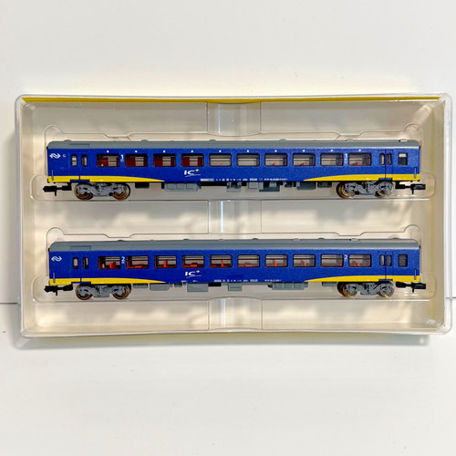 Minitrix 15924 Spur N Personenwagenset IC+ NS (Niederländisch) BKD 2-teilig NEU | Zustand: Neu