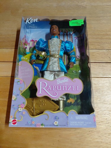 Ken Doll, Prince Stefan Talking Doll From Rapunzel, 2001 Mattel Barbie