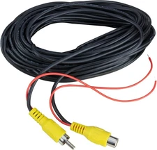Scosche RCAV25TW 25 Foot (7.62 Meters) Backup Camera Cable - Rear View Reverse