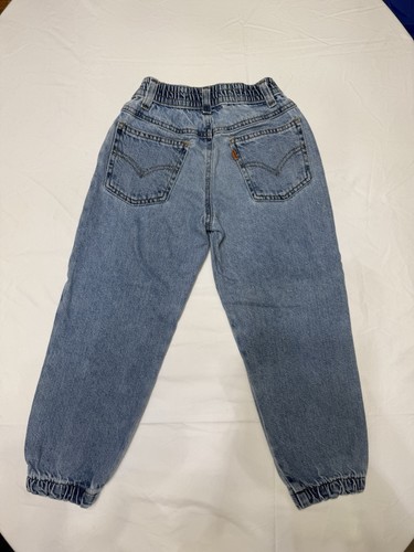 Vintage Little Levi's Blue Jeans Orange Tab size 7 kids - Picture 6 of 10