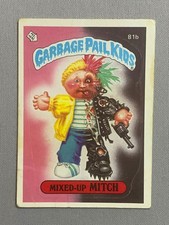 1985 Topps Garbage Pail Kids Series 2: Mixed-Up Mitch #81b