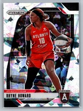 Rhyne Howard 2024 Panini Prizm WNBA #39 Ice Prizms Atlanta Dream