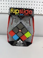FlipSlide Electronic Handheld Color Match Puzzle Game NIB Travel Multiplayer