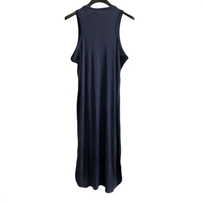 Joie Dress Blue Ribbed Knit Maxi Modal Blend Size XL Comfort Athleisure  Travel | eBay