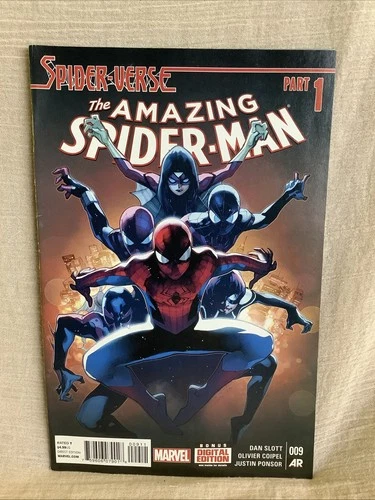 Amazing Spider-Man #9 2nd Appearance Spider-Gwen Marvel 2014 Bagged & Boarded