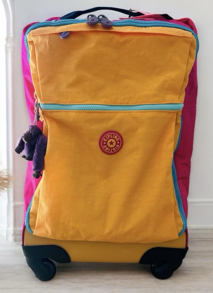 Kipling Darcey Small Rolling Luggage 4 Wheels Spinner Travel Suitcase - Image 3 of 4