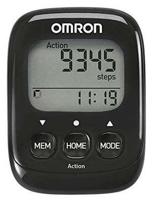 OMRON Walking Style IV Aktivitätsmonitor - Schrittzähler mit präzisem 3D Sensor