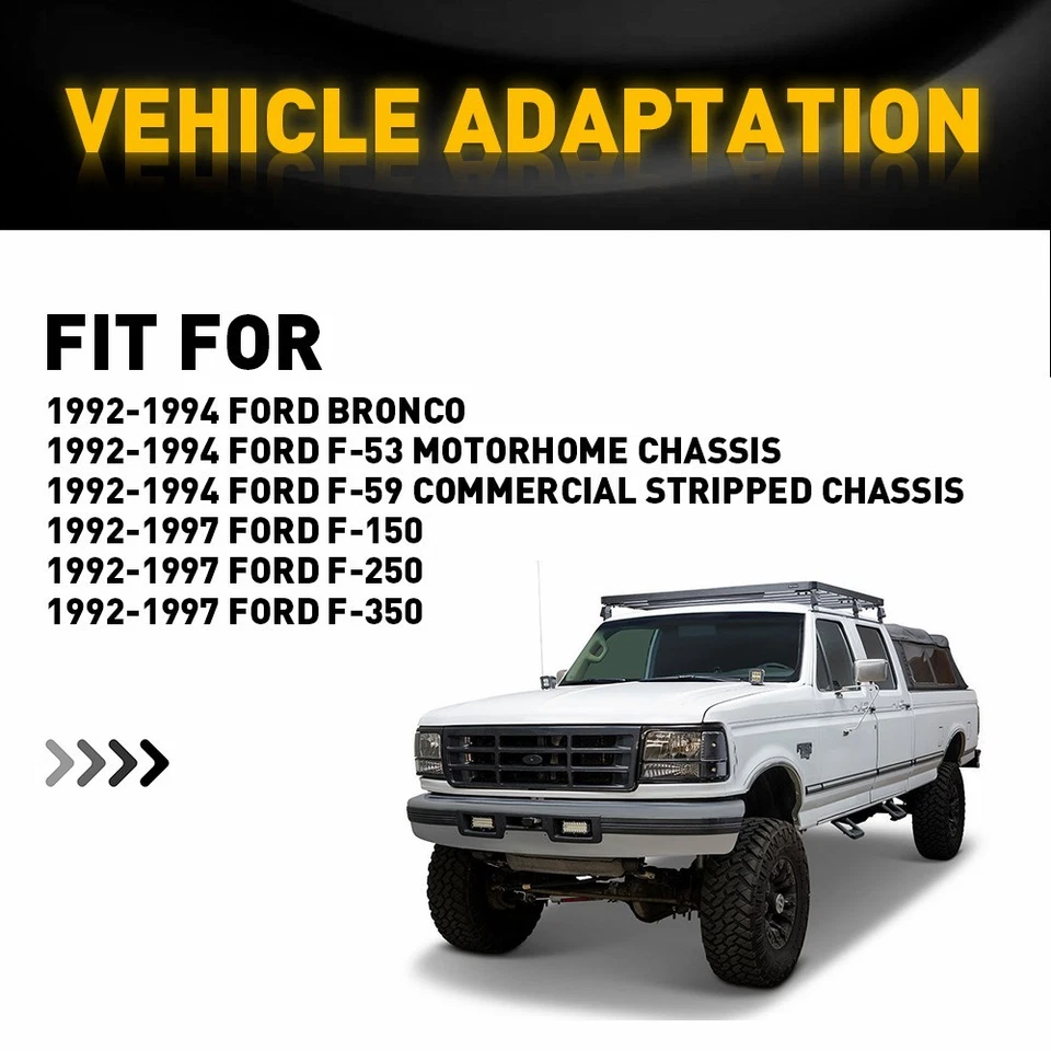 Cable de capó de cierre para mango de liberación 1992-97 con Ford serie F y camionetas Bronco Foto 2 de 4