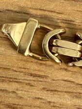 9ct Gold "Byzantine" Link Bracelet