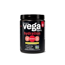 Vega Sport Hydration Electrolyte Powder, Lemonade - Post Workout Recovery Dri...