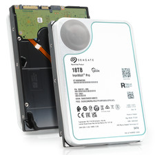 Seagate IronWolf Pro 18TB ST18000NE000 7.2K SATA 6Gb/s 512e 3.5" Enterprise HDD