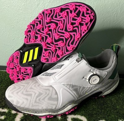 US Men's 11.5 - Adidas CodeChaos 25 BOA ''White Collegiate Green Pink'' IG8705