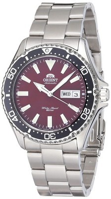 [Japan Import] ORIENT RA-AA0003R Men's Kamasu Stainless Steel Black Bezel Red Di