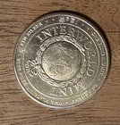 Interworld Mint 1 oz .999 Fine Silver Round – Universal Trading Unit 1974 RARE