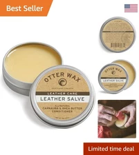 Universal Leather Smell Salve 2oz | Nourishing, Waterproof Leather Conditioner