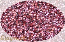 1440 x8 Pcs Iron On Hotfix Sparkling Faceted Rhinestuds HotPink SS16 4mm AS4eH