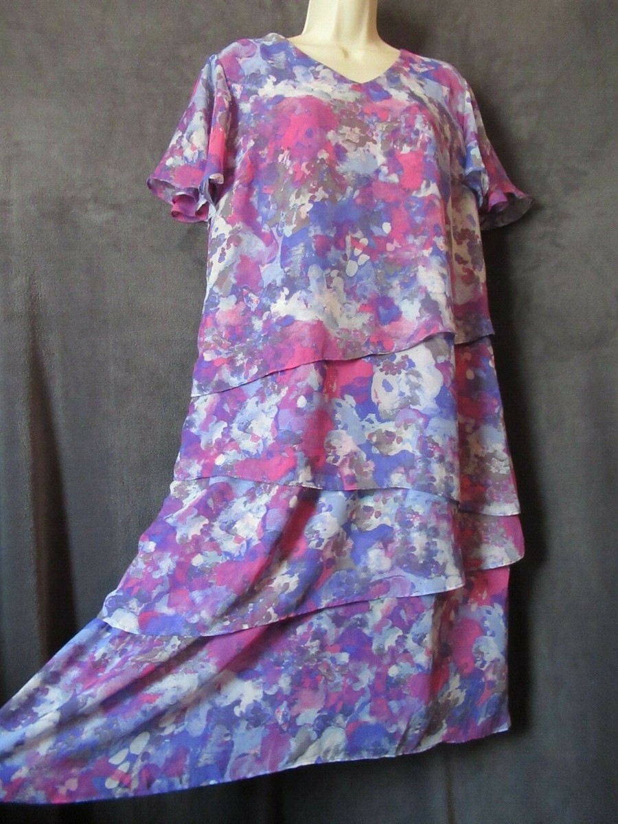 open lace back dress Blair Purple Lace Mix Mini Dress main image 0