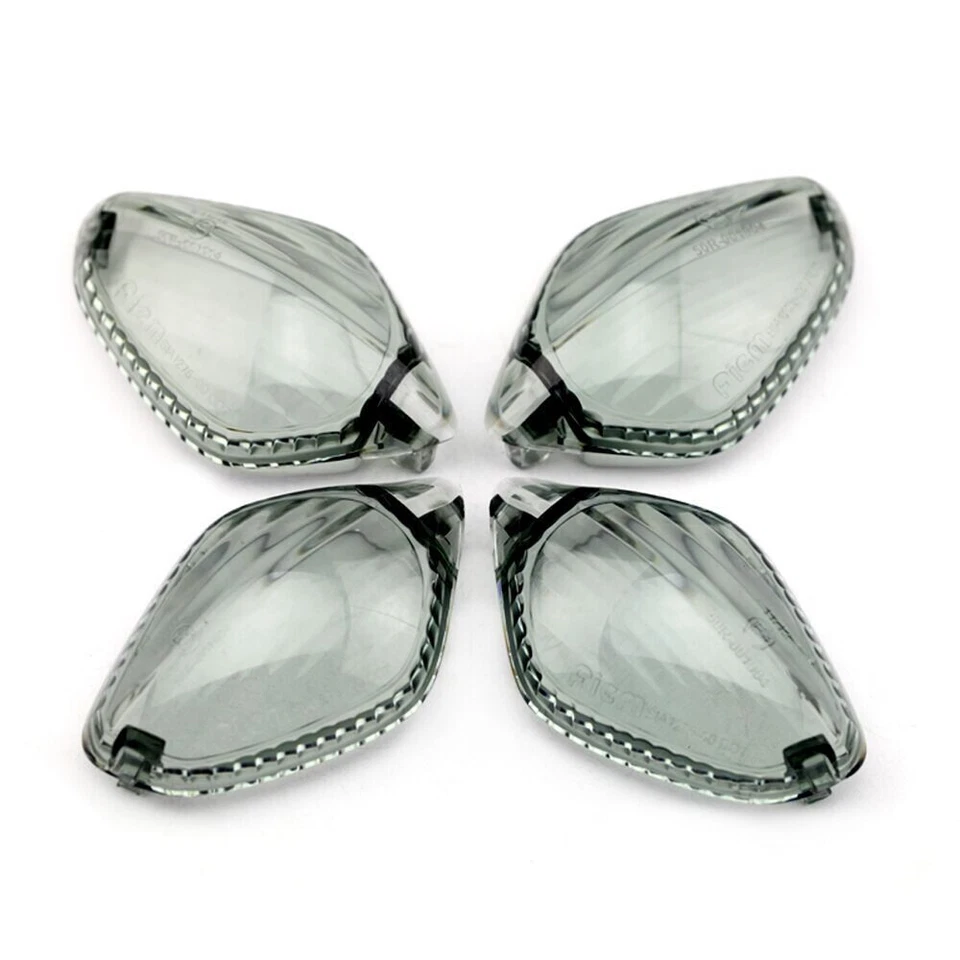 Juego de 4 piezas de carcasa de lámpara de lente de señal de giro para HONDA CBR600RR CBR650F CB500X Foto 2 de 4