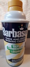 Vintage Barbasol Shaving Cream Skin Conditioner Beard Buster 11 Oz RARE