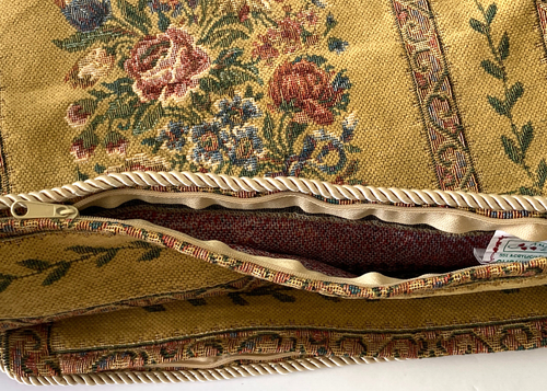 Lot of 2 Tapestry Cushion Pillow Cover Floral Print Throw Pillow Cover 17" x 17" - Picture 8 of 8
