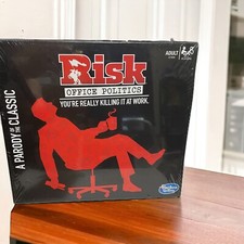 Hasbro RISK Office Politics Board Game A Parody of the Classic Adult Party New