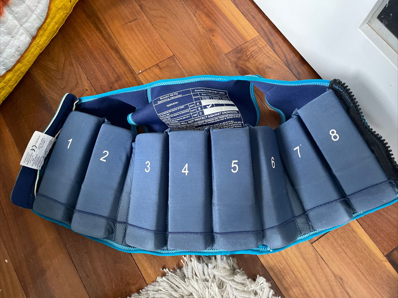 Mothercare childrens life jacket swimming buoyancy aid 23 years 1518