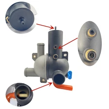 Manual Water Distribution Housing  with Air Hose Inboard 863631T1  863444T2