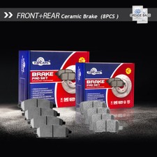 Front & Rear Ceramic Disc Brake Pads For 2003 2004 2005 2006 Acura MDX