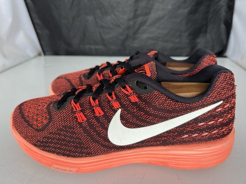 Nike Women's LunarTempo 2 Athletic Running Trainers US 8 Red/Black - Picture 14 of 23