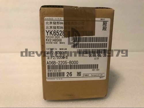 ONE FANUC A06B-2205-B000 AC servo motor BRAND New - Picture 1 of 4