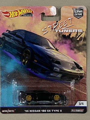 ホットウィール ストリートチューナーズ 5台セット　シルビア　180sx BRZ Hot Wheels Car Culture Street Tuners Set Of 5 Silvia, Mazda