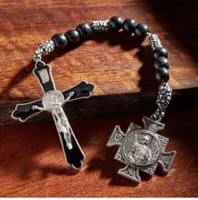 St Michael 1 Decade Rosary + Card Chaplet Tenacious Tenner  San Miguel Rosario
