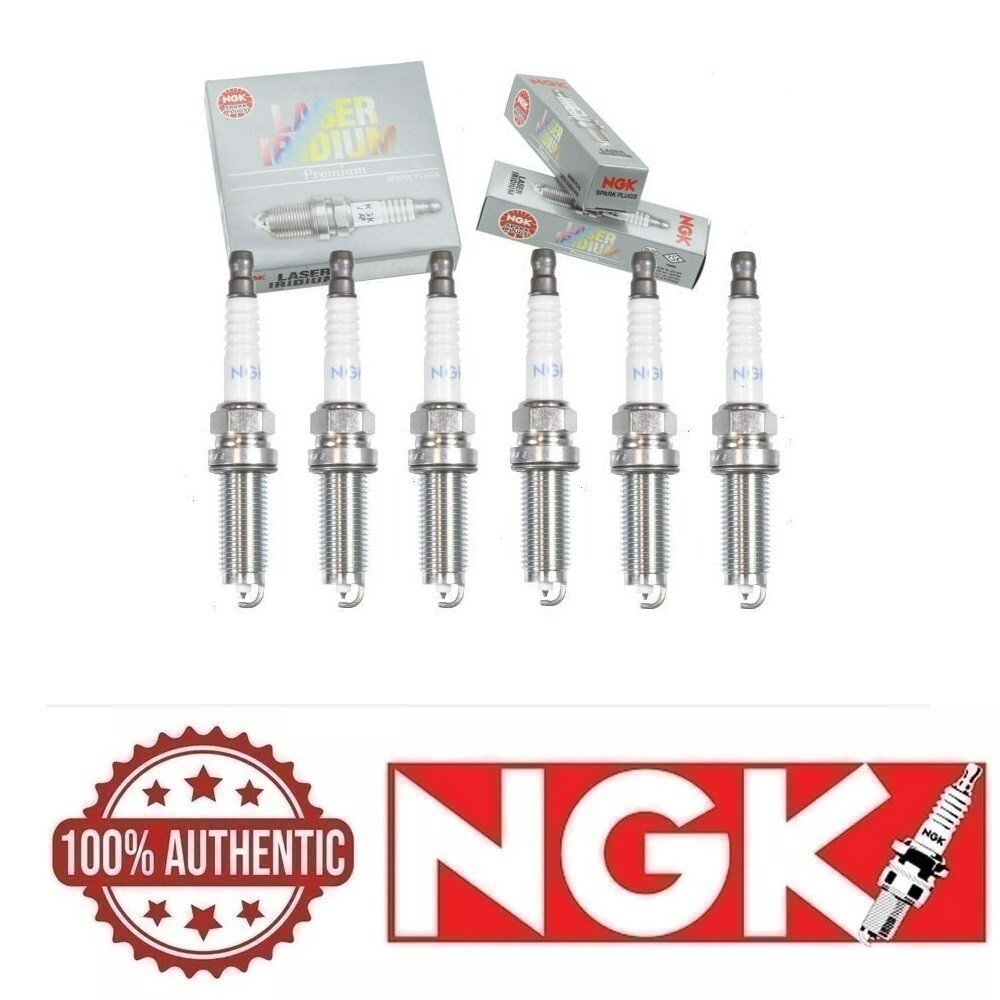NGK 95660 Set of 4 Laser Iridium Spark Plugs ILZKAR8J8SY for Honda