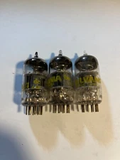 Three Sylvania 6GH8 NOS Tubes Tested