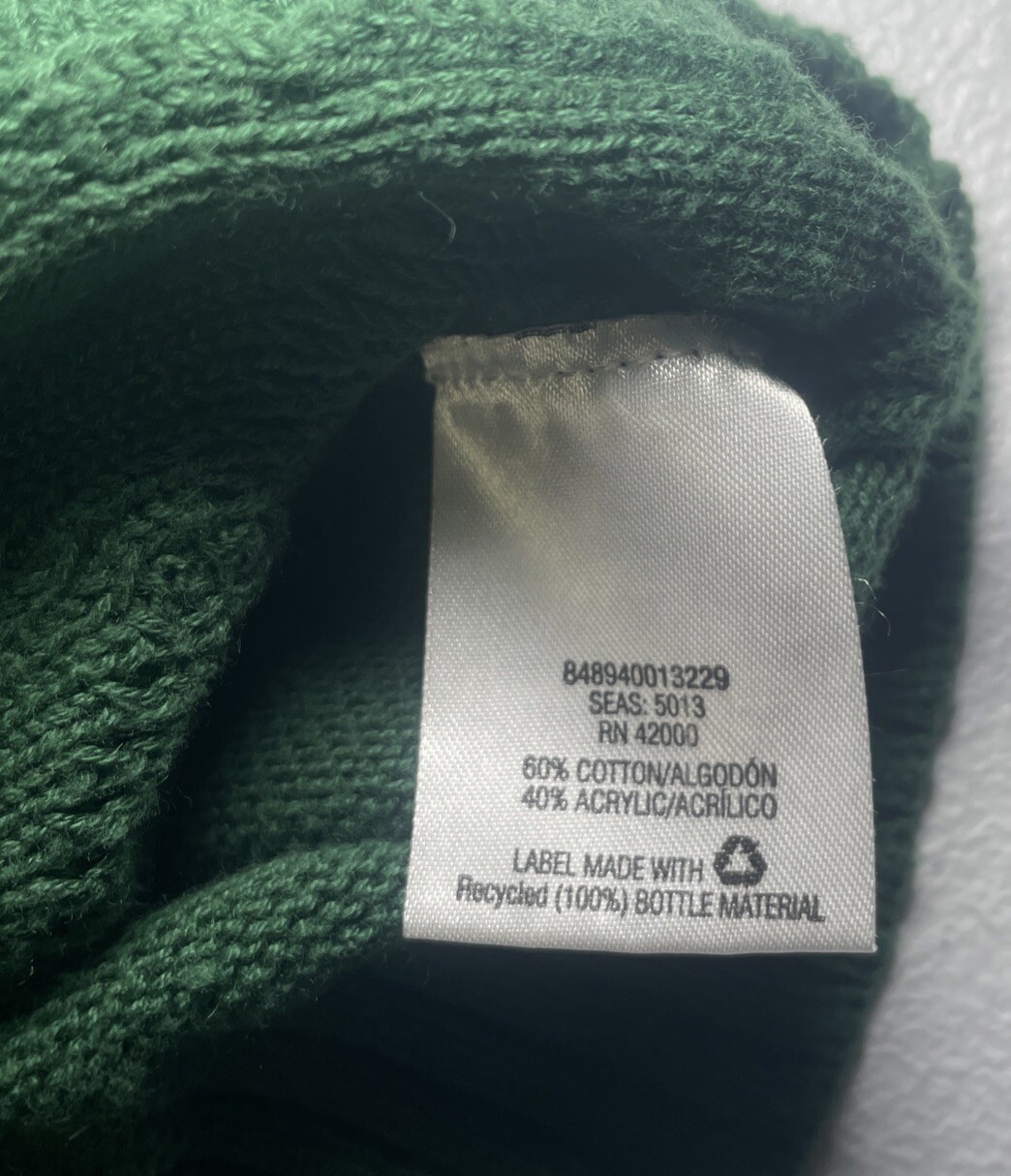 Basic Editions Deep Green Button Down Cardigan Sw… - image 3