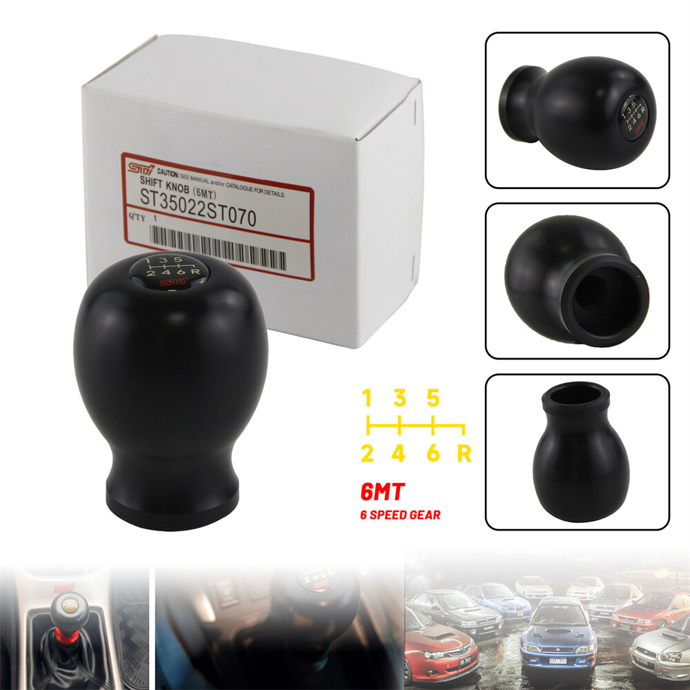 Shift Knob STI 6MT Gear Knob For Subaru WRX Impreza Legacy