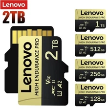 Lenovo Memory Card 2TB 1TB Class10 V60 A2 TF Card 512GB Mini SD Card 128GB High